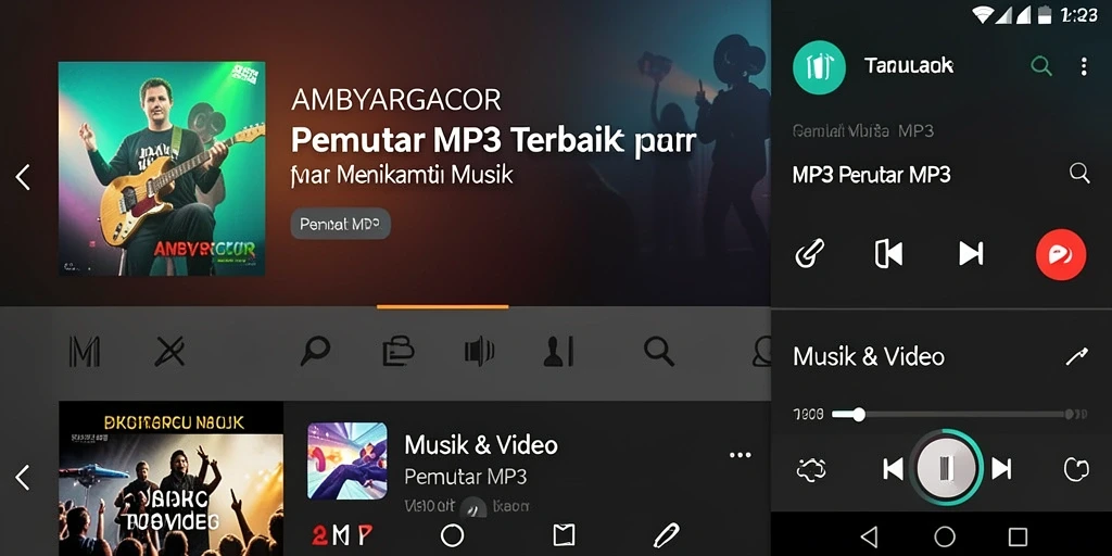Antarmuka pengguna AMBYARGACOR yang modern dan efisien.