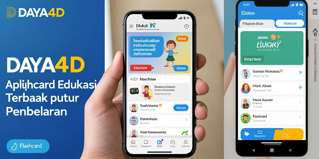Antarmuka aplikasi DAYA4D yang menarik dan mudah digunakan.