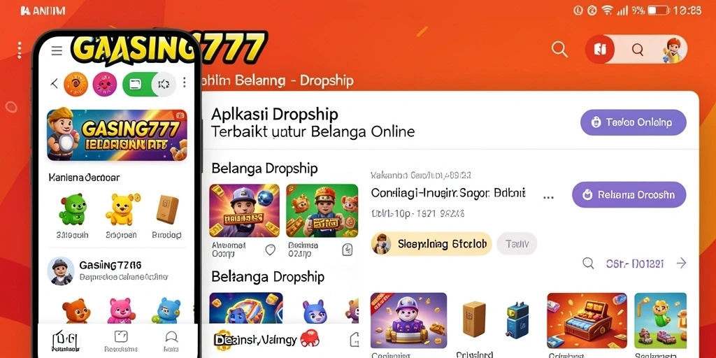 Tampilan antarmuka GASING777 yang menarik dan mudah digunakan.